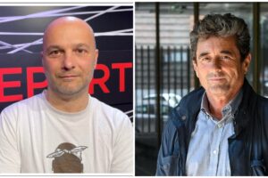 Giulio Valesini e Bernardo Iovene, inviati di Report
