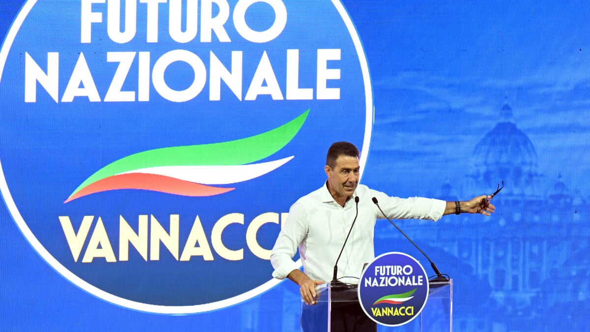 Roberto Vannacci, presidente di Futuro Nazionale