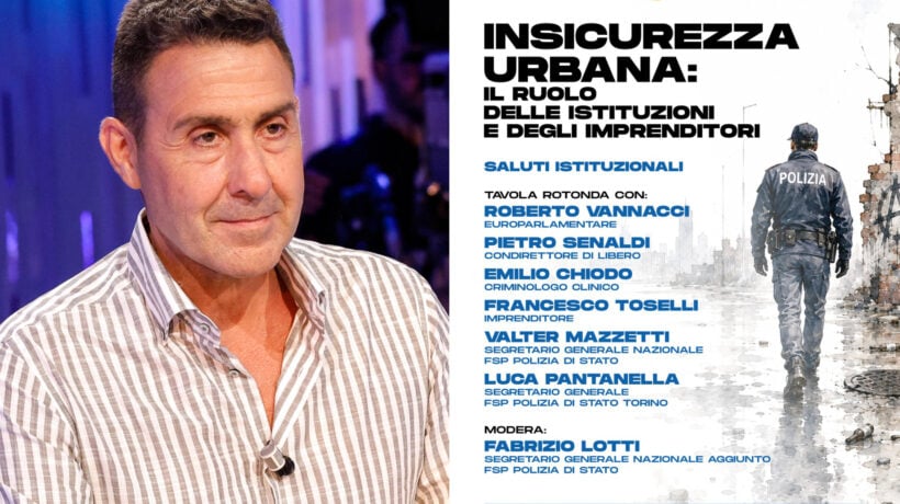 Panico per un convegno della polizia con il leader di Futuro nazionale