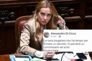 «Nana borgatara». L’ennesimo insulto di un magistrato a Meloni