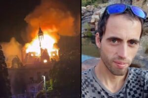 Membro dell’ultra sinistra e «rischio per lo Stato»: ecco chi ha dato fuoco al municipio di Limoges