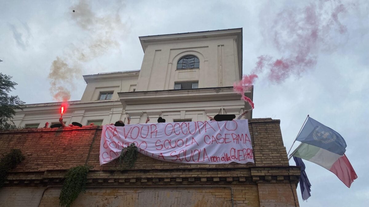 Roma, occupazioni nelle scuole: dopo il Cavour occupati Lattanzio e Levi Civita