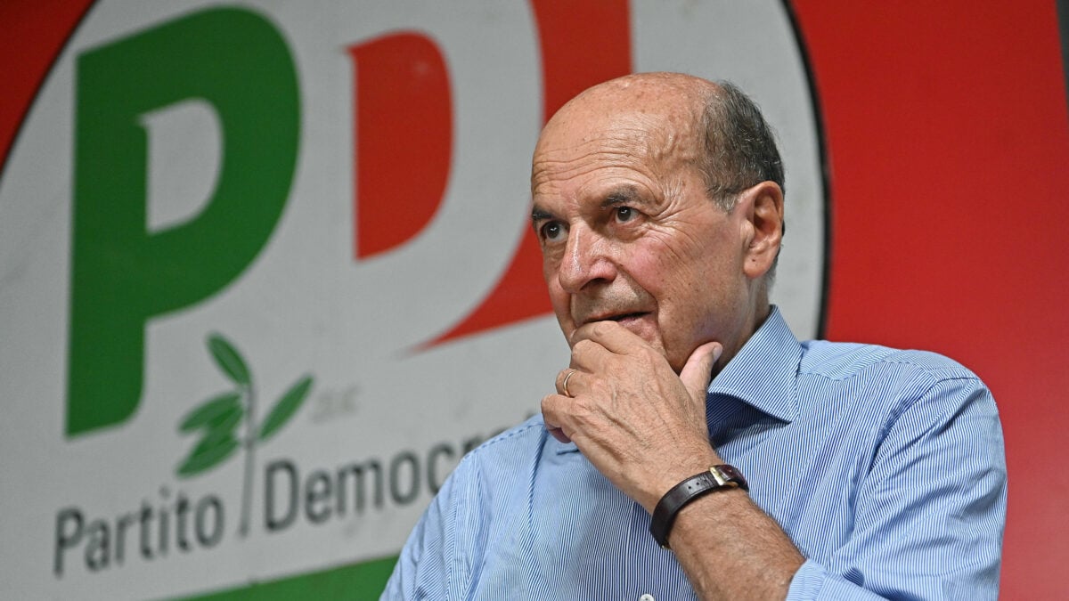Pier Luigi Bersani alla Festa dell'Unità di Torino