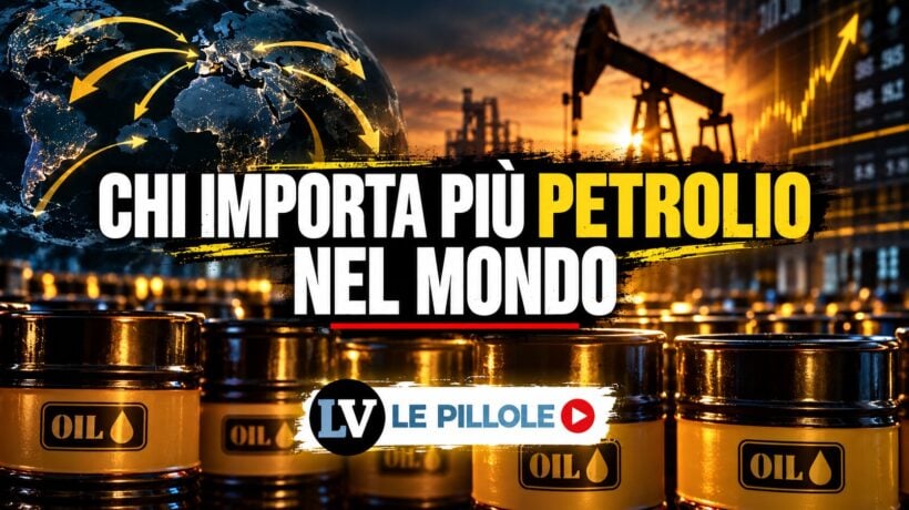 Classifica dei principali Paesi importatori di petrolio