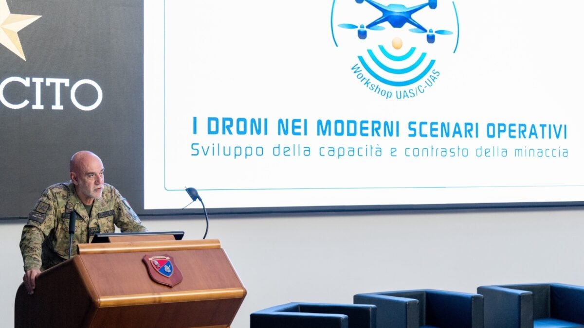 Workshop droni esercito