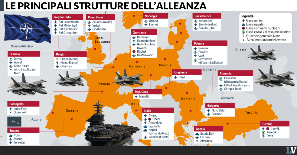 basi nato nel mirino cresce l8217allerta in europa da Laverita.info basi nato nel mirino cresce l8217allerta in europa