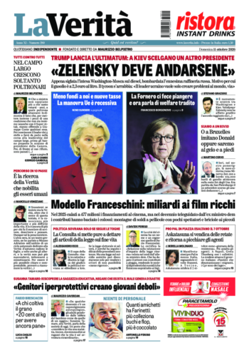 Oggi in edicola del 11 ottobre 2026
