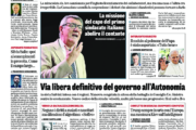 Oggi in edicola del 14 ottobre 2026