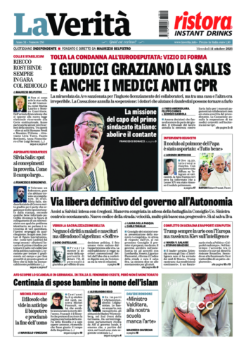 Oggi in edicola del 14 ottobre 2026