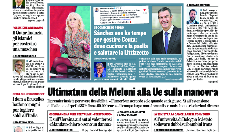 Oggi in edicola del 15 ottobre 2026