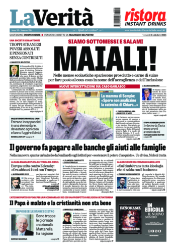 Oggi in edicola del 16 ottobre 2026