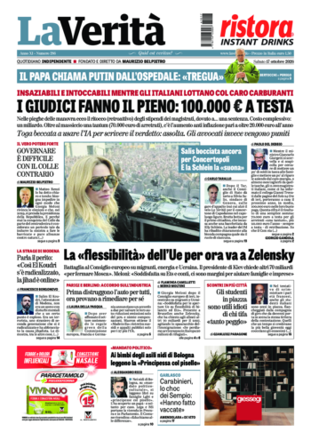 Oggi in edicola del 17 ottobre 2026