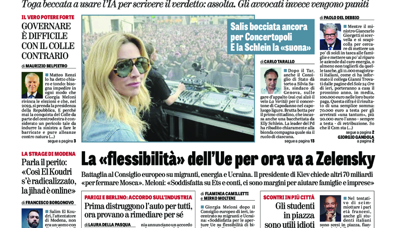 Oggi in edicola del 17 ottobre 2026