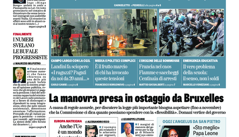 Oggi in edicola del 18 ottobre 2026