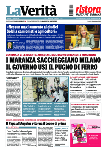 Oggi in edicola del 19 ottobre 2026