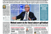 La prima pagina de La Verità di giovedì 1 ottobre 2026