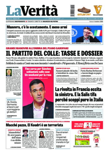 Oggi in edicola del 3 ottobre 2026