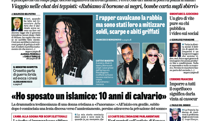 Oggi in edicola del 21 ottobre 2026