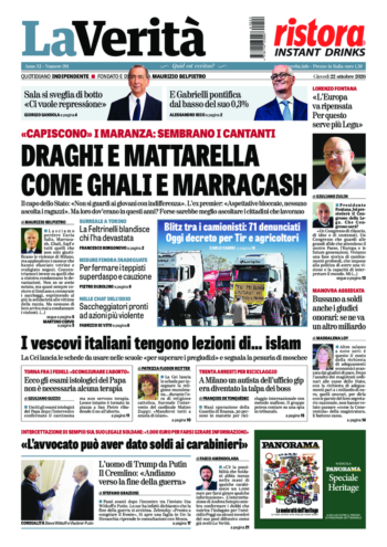 Oggi in edicola del 22 ottobre 2026