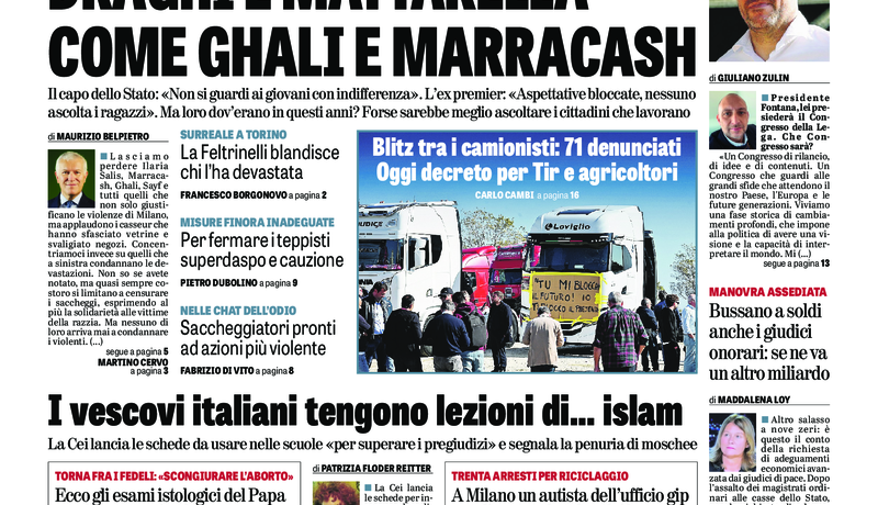 Oggi in edicola del 22 ottobre 2026