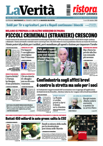 Oggi in edicola del 23 ottobre 2026