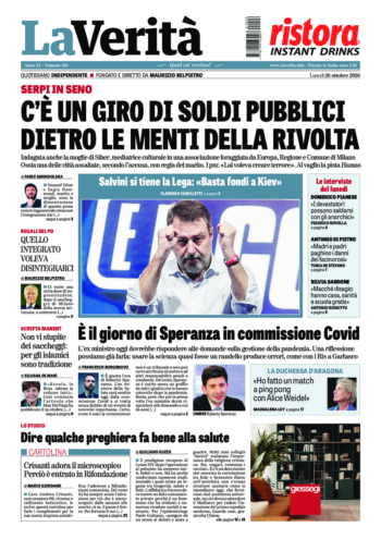 Oggi in edicola del 26 ottobre 2026
