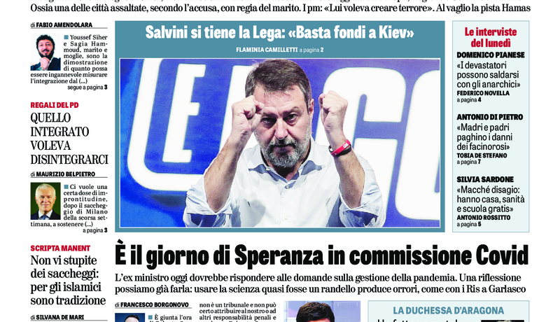 Oggi in edicola del 26 ottobre 2026