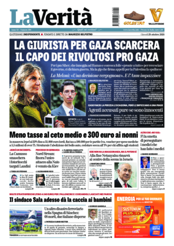 Oggi in edicola del 29 ottobre 2026