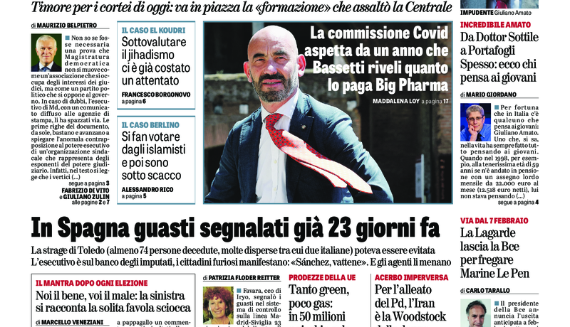 Oggi in edicola del 30 ottobre 2026