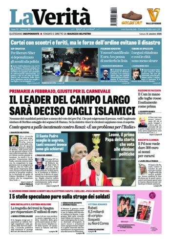 Oggi in edicola del 31 ottobre 2026