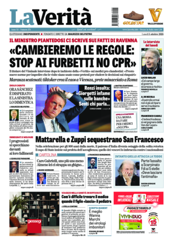Oggi in edicola del 5 ottobre 2026