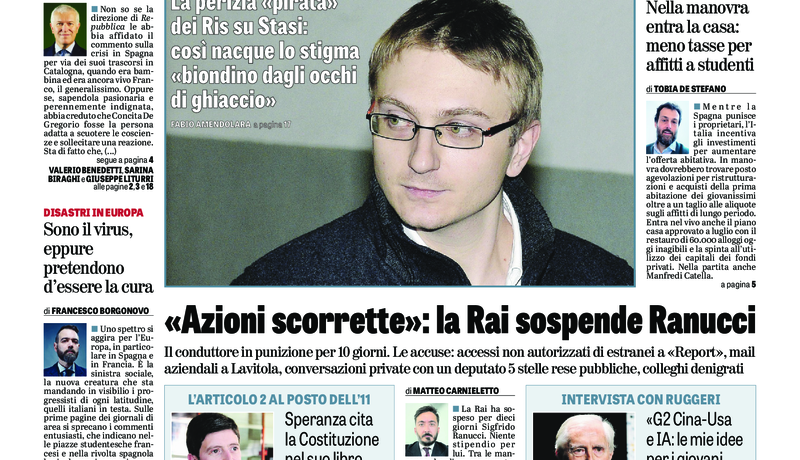 Oggi in edicola del 6 ottobre 2026