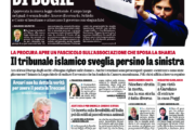 La prima pagina de La Verità di venerdì 9 ottobre 2026