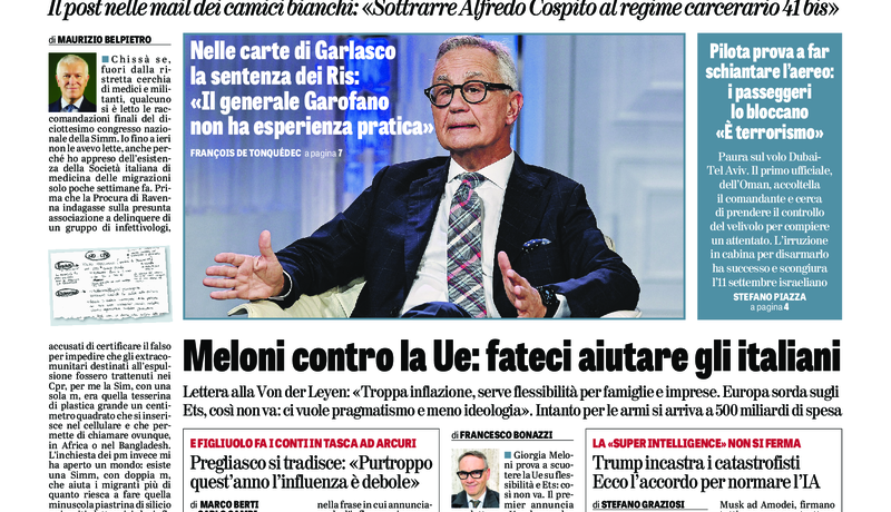 Oggi in edicola del 1 ottobre 2026