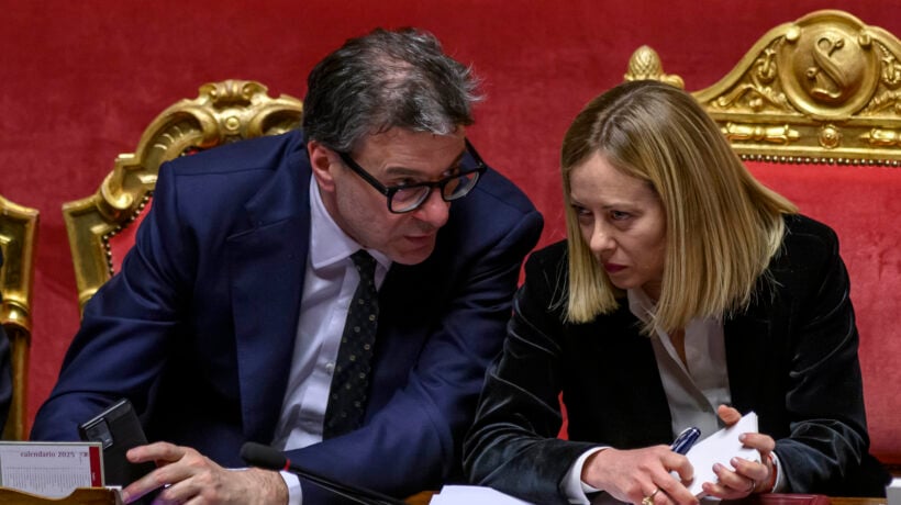 Manovra, vertice Meloni-Giorgetti