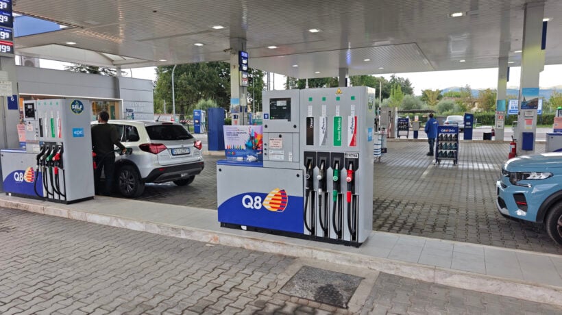 L’annuncio di Q8: «Price cap su benzina e gasolio prorogato fino a fine 2026»