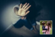 Donna vittima di violenze e Elena Maritan