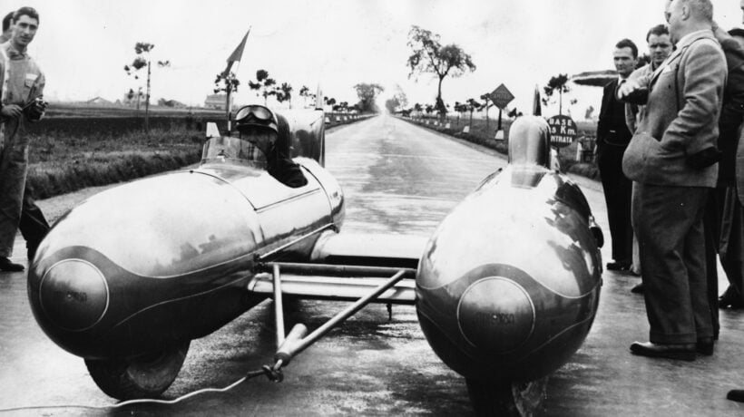 Piero Taruffi, l’«ingegnere volante» torna sull’Appia Antica