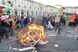 Manifestazione pro Palestina a Torino il 10 ottobre 2026