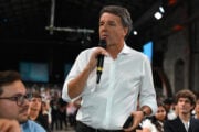 Matteo Renzi durante la Leopolda a Firenze il 3 ottobre 2026