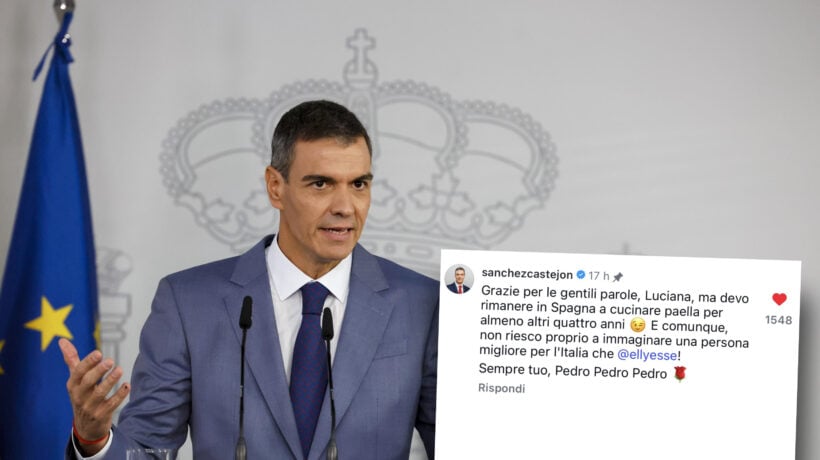 Sánchez è in mezzo a migranti e caos ma perde tempo dietro la Littizzetto
