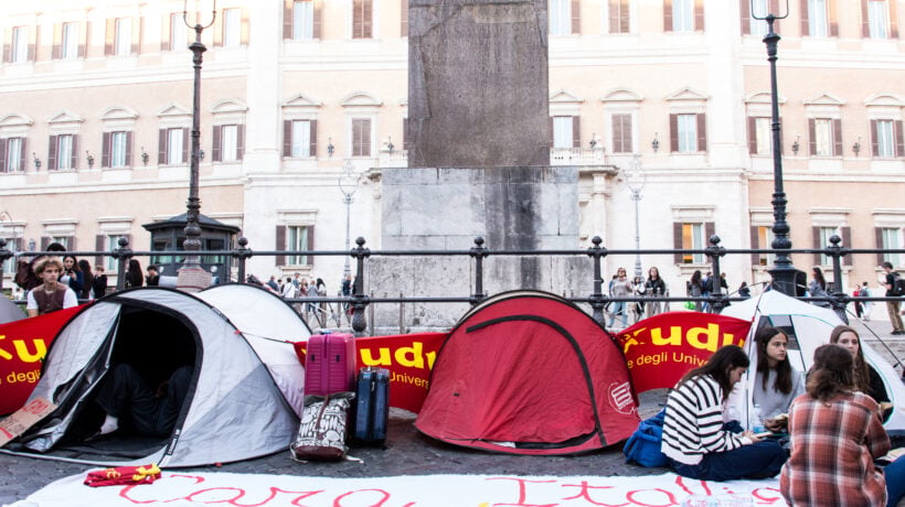 Gli studenti che protestano sono a libro paga della Cgil