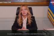 Meloni: «Nasce il reato di partecipazione violenta a una manifestazione»
