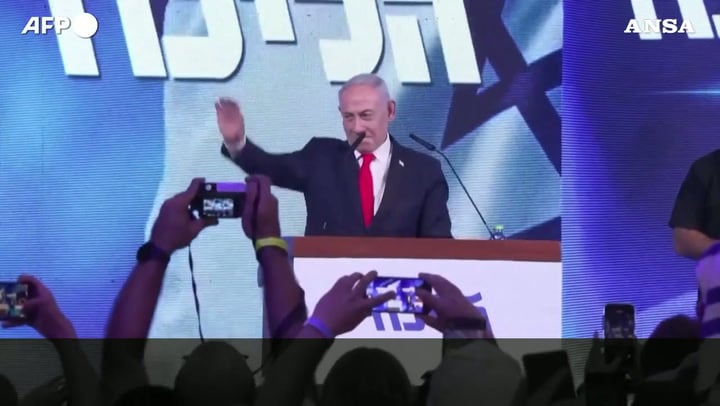 Israele, Netanyahu: «Voglio un governo di destra forte»