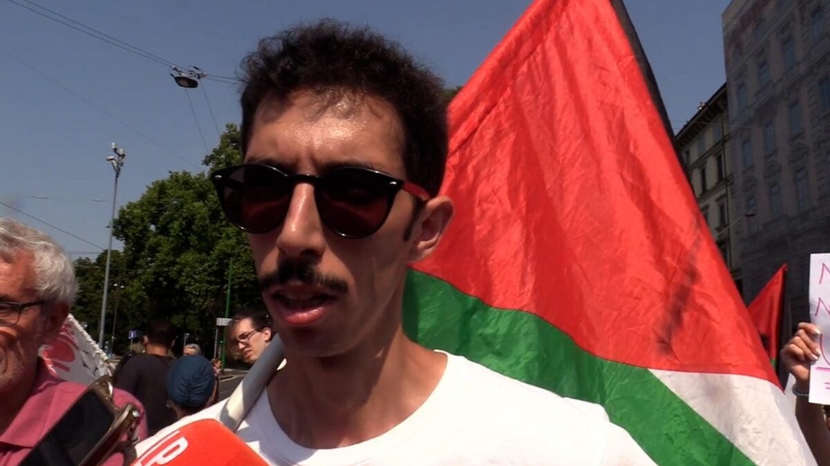 Youssef Siher, promotore del Movimento 17 ottobre