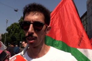 Youssef Siher, promotore del Movimento 17 ottobre